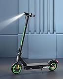 acer Electric Scooter for Adults, 500W Peak Motor, Max Speed 15.5MPH, 20 Mile Long Range, 8.5” Soild Tires, Double Brake System Folding E-Scooter Commuter (ES Series 3)