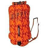 DIPPY Swim Buoy for Open Water Swimmers | 28L Waterproof Dry Bag Tow Float Swim Bubble for Adults | Triathlon Dry Bag | Sea Swimming Float | Drybag Open Water
