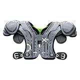 XTECH X2 Football Shoulder Pads - Best Configuration for RB, TE, Safety, OLB, ILB, OL/DL, QB - Advanced Lightweight Pad for Adult Mens and High School Players (Skill, X-Small 16-17")