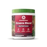 Amazing Grass Greens Superfood Powder: Greens Powder with Digestive Enzymes & Probiotics, Organic Spirulina, Chlorella, and Beet Root Powder, Berry, 30 Servings (Packaging May Vary)