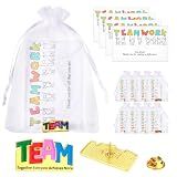 Landical 24 Pcs Team Pins Employee Appreciation Gifts Bulk Thank You Cards