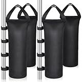 4 Packs Sandbags Weight Bags, 112 LBS Large Sandbags for weight, Cylindrical Heavy Duty Sand Bags for Beach Canopy, Pop Up Tent, RV Awning, Picnic Table, Umbrella Base, Gazebos, Trampoline Stakes