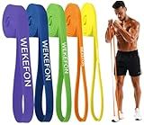 Resistance Bands Set, Pull Up Assist Bands - Stretch Resistance Band - Mobility Band Powerlifting Exercise Bands for Resistance Training, Physical Therapy, Home Workouts (#08 5 Bands Set)