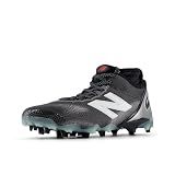 New Balance Men's FreezeLX V5 Lacrosse Shoe, Black/White, 12 M