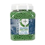 Tactical Force Premium Bio 6mm Airsoft BBS Ammo, .20 Gram, 10,000 Count