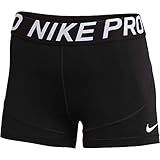 Nike Womens Pro 3 Inch Compression Shorts (Black, Small)