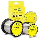 Seaguar InvizX Freshwater 100% Fluorocarbon Fishing Line 12lbs, 600yds - 12VZ600