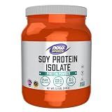 NOW Foods Sports Nutrition, Soy Protein Isolate 20 G, 0 Carbs, Unflavored Powder, 1.2-Pound