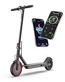 MAXSHOT Electric Scooter for Adults, 8.5/10/14" Tires, 19/22Mph, 350W/500W Motor, 21-28 Miles Range, Folding E-Scooter with Dual Suspension,APP Control