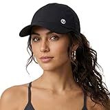 TOP-EX Womens High Ponytail Baseball Cap Cooling UPF 50 Summer Sun Hat for Running Golf Tennis Sports Foldable Black S/M