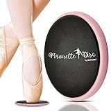 Ballet Pirouette Disc for Dancers - Portable Turn Disc for Dancing on Releve, Gymnastics and Ice Skaters - for Better Pirouette Technique, Releve, Turns and Dance Spinning (Pink)
