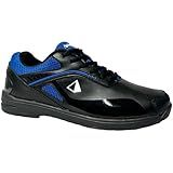Pyramid Men's Ra Pro Black/Royal Blue Right Handed Bowling Shoes - Size 9.5