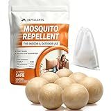 SCFKAOF Mosquito Repellent Outdoor Patio, Mosquito Deterrent for Yard, Indoor Mosquito Repellent Balls, Mosquito Repeller for Patio, Keep Mosquito Away, Covers 120 Sq. Ft, 60 Days Protection-8 Packs