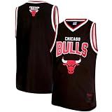 Ultra Game Men's NBA Official Super Soft Sleeveless Tank Top Muscle T-Shirt, Chicago Bulls, Black 23, Large