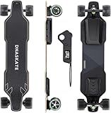 Dnaskate V4 Electric Skateboard with Remote, 28 Mph Top Speed,22 Miles Range,1000W Hub-Motor, Longboard Skateboard for Adults ＆Teens