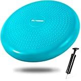 Trideer Wobble Cushion Core Balance Disc, Flexible Seating for Classroom Elementary, Wiggle Seat for Sensory Kids, Balance Pad with Inflation Pump