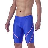 MY KILOMETRE Men Swim Jammers Men's Athletic Swimsuit PBT Durable Competitive Swim Team Suit Athletic Swimming Shorts