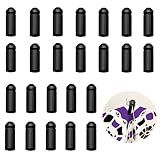 LNQ LUNIQI 24 Pcs Dart Flight Wing Savers Protectors Aluminum Alloy Dart Wing Corrector Fixed 90 Degrees Professional Competition Dart Accessories(Black)