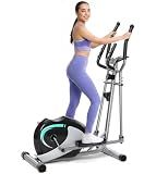 Dripex Elliptical Exercise Machine, Magnetic Elliptical Trainer for Home