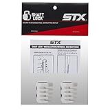 STX unisex adult SPORTING_GOODS Lacrosse Handle Shaft Lock, White/Black, 1 US