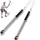 2Pcs Ropeless Battle Ropes for HIIT, Cardio, Strength & Low-Impact Training, Portable Weighted Home Gym Equipment Non-Slip Handle, Cordless Battle Ropes for Men & Women, Upgrad Battle Rope