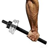 Fitarc 1 In Forearm Strengthener,Wrist Bar,Wrist Curl Bar,Grip Strength Trainer,Wrist Rotation Exerciser,Wrist Forearm Strengthener