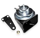Apex Marine Compact Hidden UNIVERSAL Marine Horn – USCG Type Accepted, Waterproof Boat Horn, Loud Signal Output, Concealed Mount Design for Pontoon, Fishing & Small Boats