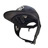 Surf Skull Baseball Style Surf-Helmet, Low Profile Black