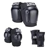 187 Killer Pads Six Pack Pad Set | Protective Gear for Elbows, Knees, and Wrists – Ideal for Skateboarding, Roller Skating, and Inline Skating