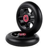 2pcs Replacement 110mm Pro Scooter Wheel with Abec 9 Bearings Fit for MGP/Razor/Lucky Pro Scooters