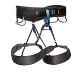BLACK DIAMOND Men's Momentum Harness, Rock Climbing, Anthracite, MD
