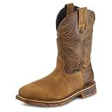 Irish Setter, Marshall, Men’s, 11", Waterproof, Soft Toe, Pull-On Work Boot, Brown, 11.5 EE (Wide)