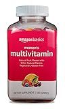 Amazon Basics Women's Multivitamin, Mixed Berry Flavor, Vegetarian & Gluten-Free, 300 Gummies (150 Servings) (Previously Solimo)