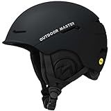 OutdoorMaster ELK MIPS Ski Helmet - Snow Sport Helmet Snowboard Helmet for Men Women & Youth