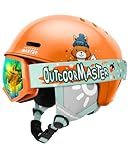 OutdoorMaster Kids Ski Helmet and Goggles Set, Durable PC Shell & EPS Foam, Snow Helmet 12 Cooling Vents, Safety-Certified Snow Sport Helmets for Boys & Girls