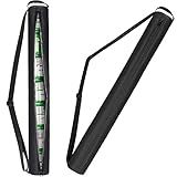 NATURAL STYLE Beer Sleeve for Golf Bag,7-Can Insulated Cooler Sleeve, Beer Drink Accessories Sling Cooler Fits Most Golf Bags Styles and Types (BLACK)