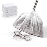 Disposable Broom Dust Covers, 2026 Upgraded Disposable Broom Covers, Non-Woven Elastic Sleeves for Pet Hair, Multi-Purpose Broom Sleeves, Effectively Traps Dust, Universal Fit for Most Brooms (50pcs)
