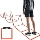 GHB Tangle-Free Agility Ladder Hurdles, 15ft 11 Rungs