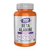 NOW Sports, Beta-Alanine 750 mg, Delays Muscle Fatigue*, 120 Veg Caps