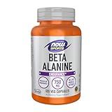 NOW Foods Sports Nutrition, Beta-Alanine 750 mg, Delays Muscle Fatigue*, Endurance*, 120 Veg Capsules