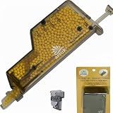 ARSUK Airsoft Speed Loader 6mm with Adapter – 155 Rounds – Compact BB Pellet Reloader for Airsoft Magazines – Fast Reloading Tool for Airsoft Accessories