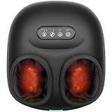 Medcursor Foot Massager Machine with Heat, Rolling, Deep Kneading, Shiatsu Foot Massager for Delivers Pain Relief, Tired, Plantar Fasciitis, Gift for Women Mom Men Fits Up to 13"