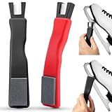 GSDOTZAP 2PCS Ice Skate Sharpener, Ceramic Hockey Skate Sharpener with Sharpening Stone, 2-in-1 Portable Multi Function Ice Skate Blade Sharpener for Figure Skates