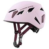 OutdoorMaster Rock Climbing Helmet Adults Mountaineering Helmet Arborist Helmet Hiking Caving Search and Rescue Tree Climbing Helmet Adjustable