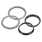 Steering Ball Bearing, Steel 37mm/1.5in Electric Scooter Steering Ball Bearing with Washer Fork Bearing Part