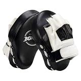 Valleycomfy Boxing Pads Curved Focus Punching Mitts for Men Women