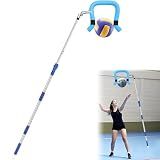Volleyball Spike Trainer ,64" -78" Retractable Volleyball Hitting Trainer