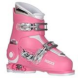 Roces Idea Up G Girls Ski Boots - 19-22/Deep Pink (2 Buckle)