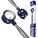 Josongslax Golf Ball Retriever Telescopic for Water, 9/12/15/20Ft GolfBall Grabber Tool, Golf Accessories Gifts for Men, Women & Golfers, Golf Balls Picker with Stainless Steel Shaft & Rubber Grip