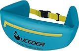 UCEDER Swim Flotation Belt for Child, Adjustable Swim Belt with Zippered Pocket & Quick Release Buckle,3-Section EPE Swimming Buoyancy Belt,Ideal for Water Aerobics, Pool Training, Aqua Jogging(S)